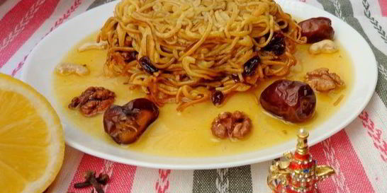 Тесто катаифи и кунафа из него