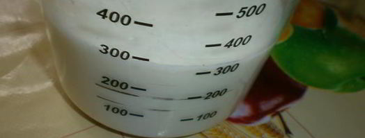 тесто на молоке и кефире. Шаг 2