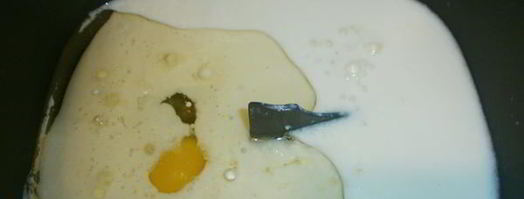 тесто на молоке и кефире. Шаг 3