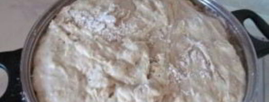 тесто на опаре для пирожков. Шаг 7