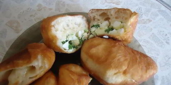 Тесто на ряженке для пирожков