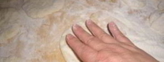 тесто на ряженке для пирожков. Шаг 2