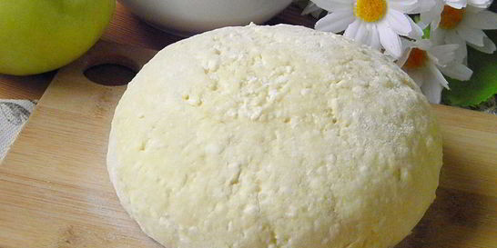 Творожное тесто для пирога с яблоками