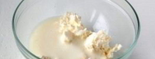 творожное тесто для пиццы. Шаг 2