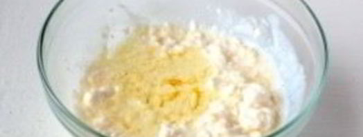 творожное тесто для пиццы. Шаг 3