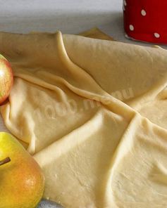 Вытяжное тесто для штруделя