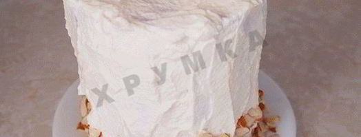 арбузный торт с фруктами. Шаг 13