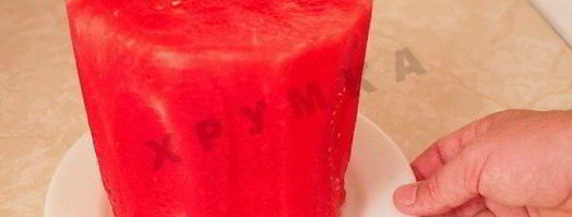 арбузный торт с фруктами. Шаг 9