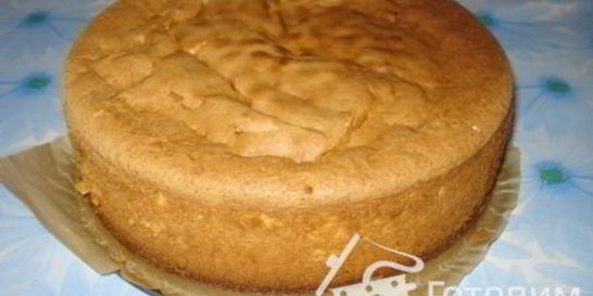 Бисквит светлый и темный