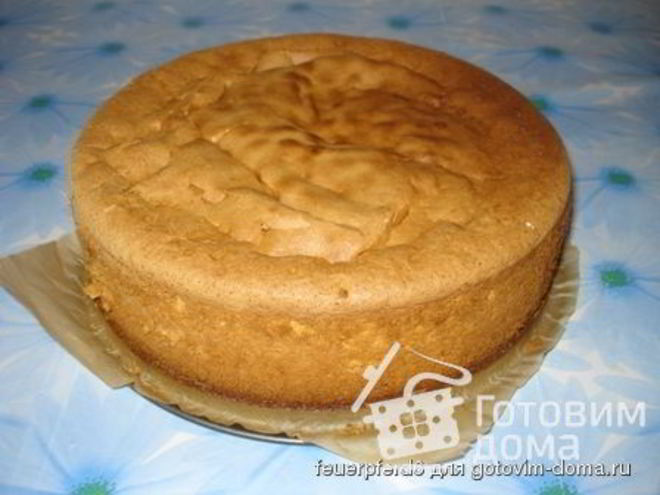 Рецепт бисквита светлого и темный