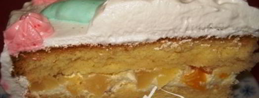 бисквит светлый и темный. Шаг 2