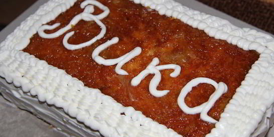 Бисквитный торт Вика