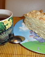 Домашний Наполеон с заварным кремом