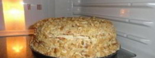 домашний наполеон с заварным кремом. Шаг 14