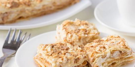 Домашний торт наполеон