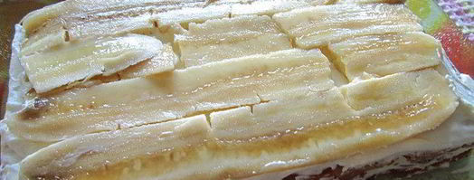 фруктово-сливочный торт из печенья. Шаг 6