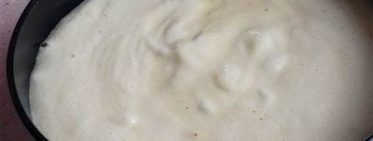 голый торт с красной смородиной. Шаг 5