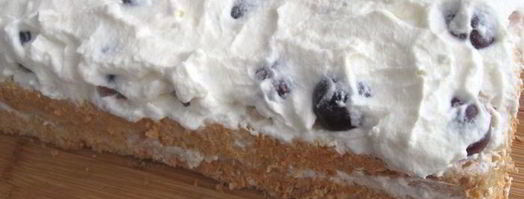 летний торт нежное вишневое облачко. Шаг 19