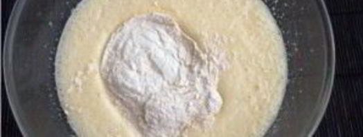 лимонный бисквитный торт. Шаг 3