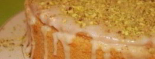 лимонный бисквитный торт. Шаг 8