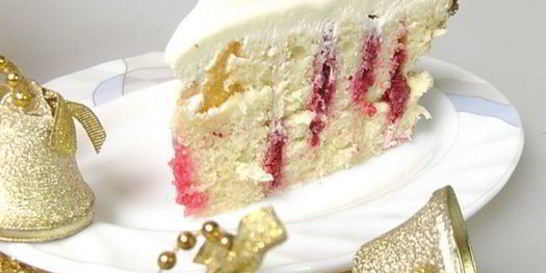 Малиновый торт