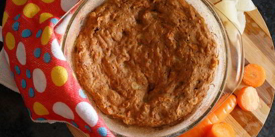 Морковный бисквит