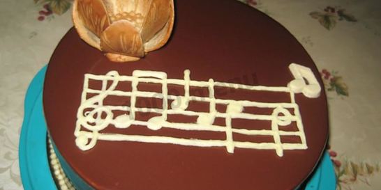 Моцарт торт из песочного теста с шоколадным муссом