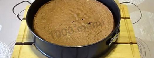 муссовый торт три шоколада на сливках. Шаг 11