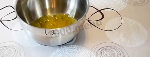 муссовый торт три шоколада на сливках. Шаг 3