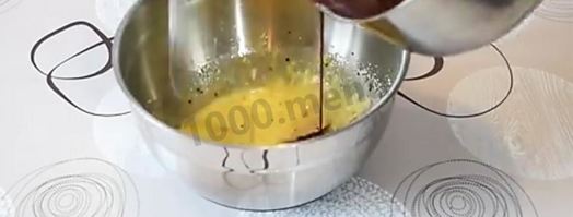 муссовый торт три шоколада на сливках. Шаг 4