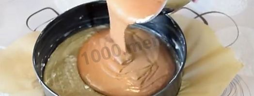 муссовый торт три шоколада на сливках. Шаг 10