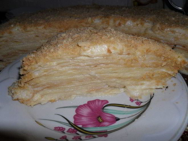 Рецепт наполеона 32 коржа