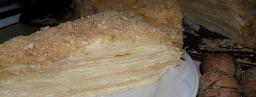 наполеон 32 коржа. Шаг 12