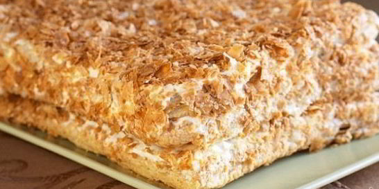 Наполеон со сгущенкой