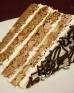 Пряный яблочный торт