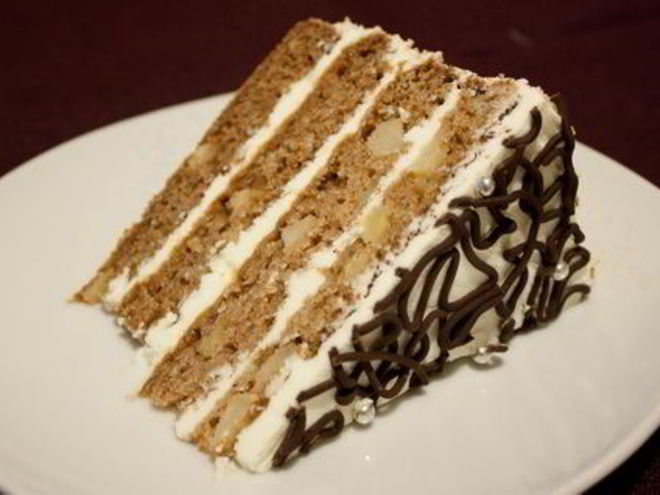 Рецепт пряного яблочного торта