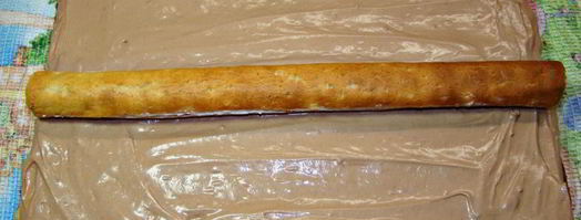 рождественское полено. Шаг 12