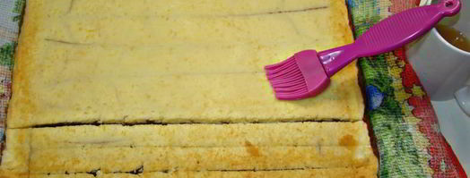 рождественское полено. Шаг 8