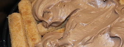 шоколадно-лаймовый торт с хурмой взгляд циклопа. Шаг 5