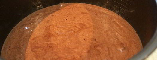 шоколадный шифоновый торт. Шаг 13