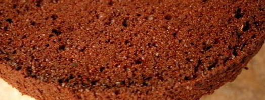 шоколадный шифоновый торт. Шаг 16