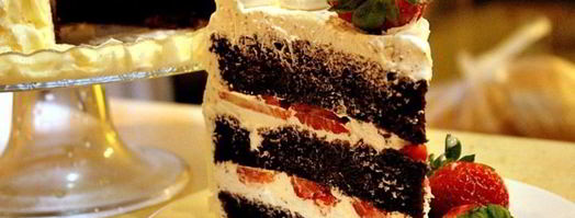 шоколадный шифоновый торт. Шаг 23