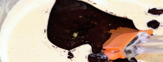 шоколадный шифоновый торт. Шаг 6