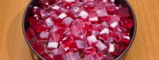 шоколадный торт с молочно-клубничным желе. Шаг 21