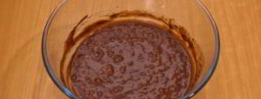 шоколадный торт с молочно-клубничным желе. Шаг 7