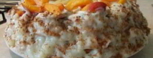 сметанный торт без выпечки с фруктами. Шаг 6