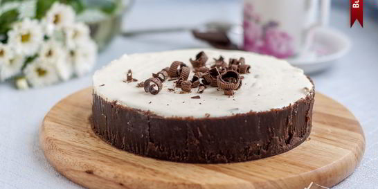 Сырный торт с шоколадом