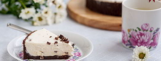 сырный торт с шоколадом. Шаг 3