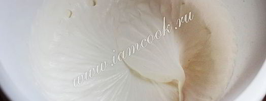 торт без выпечки с вишней. Шаг 5