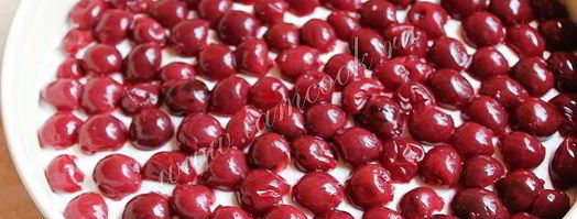 торт без выпечки с вишней. Шаг 9